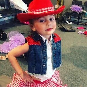 Toddler (XS) Cowgirl Dance Costume